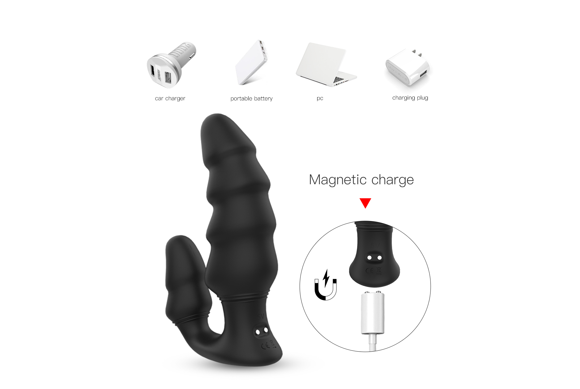 Vibrating Anal bead Anal Vibrator Men's Prostate Massage Male Unisex Remote Anal Plug-07