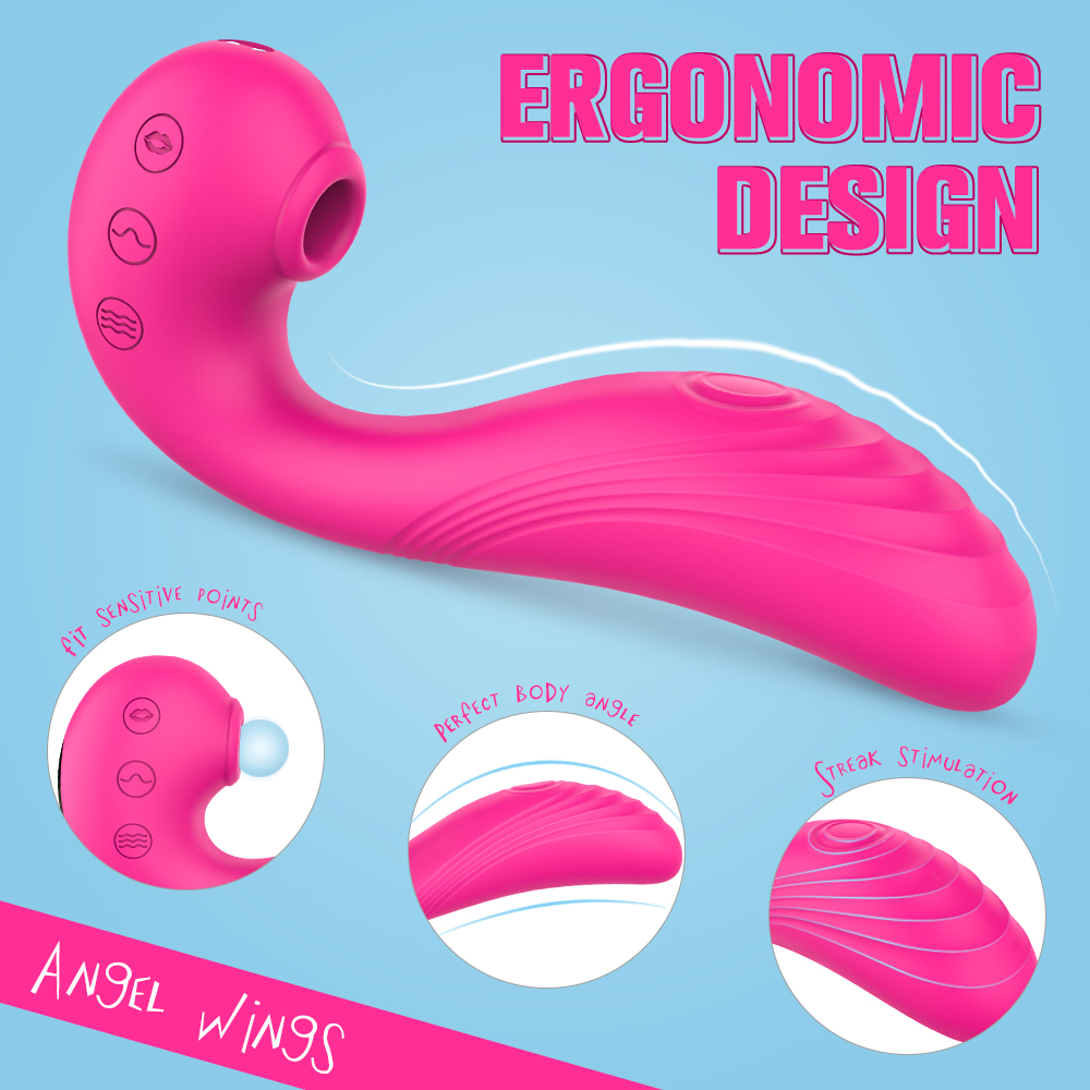 Clitoral Sucking Vibrator Waterproof Nipple Clitoris Stimulator Massager-01