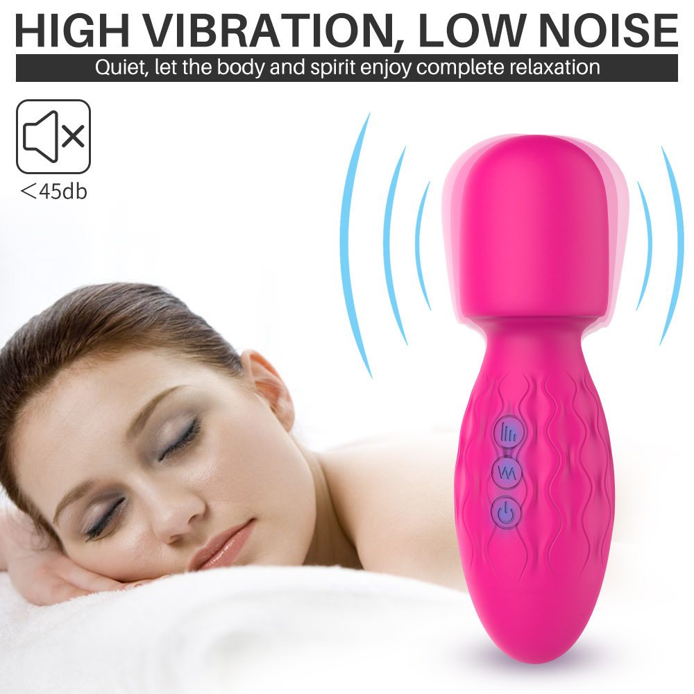Retail massage tool of memory function USB wand massager for women-06