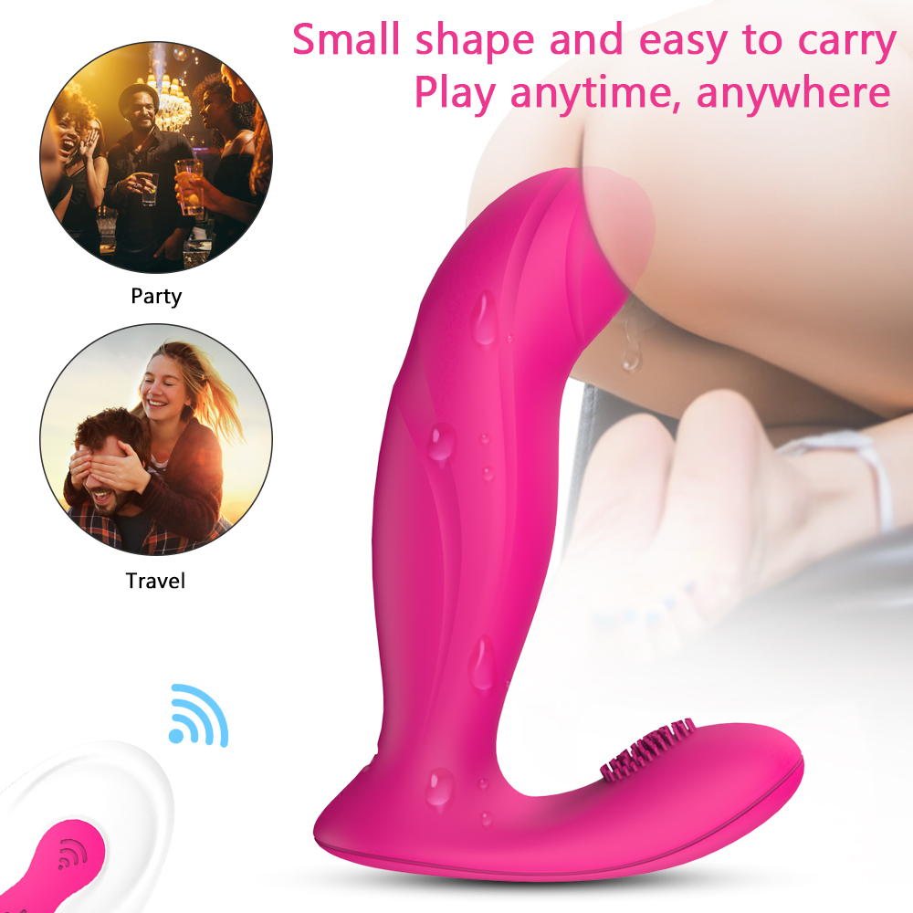 Hot sale 100% waterproof silicone vibration usb rechargeable wearable panties g-spot women vibrator clitoris stimulator-01
