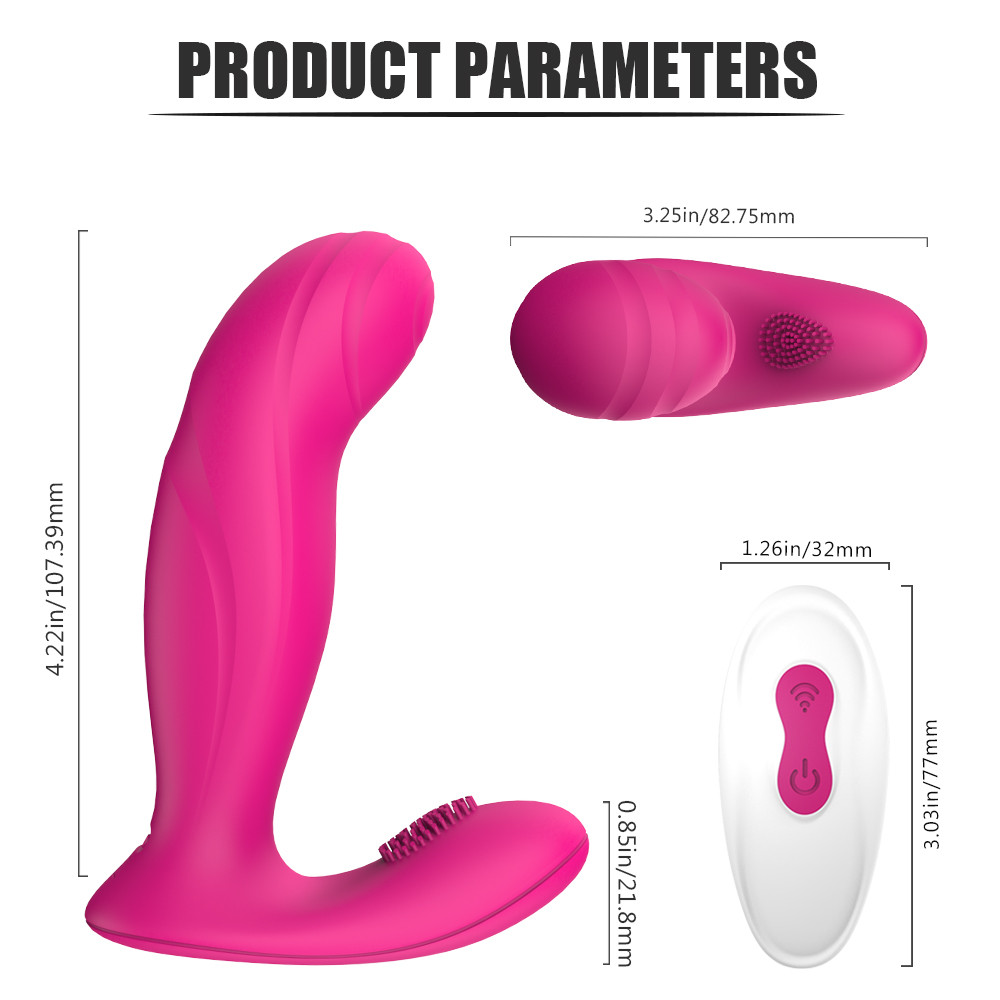 Hot sale 100% waterproof silicone vibration usb rechargeable wearable panties g-spot women vibrator clitoris stimulator-02