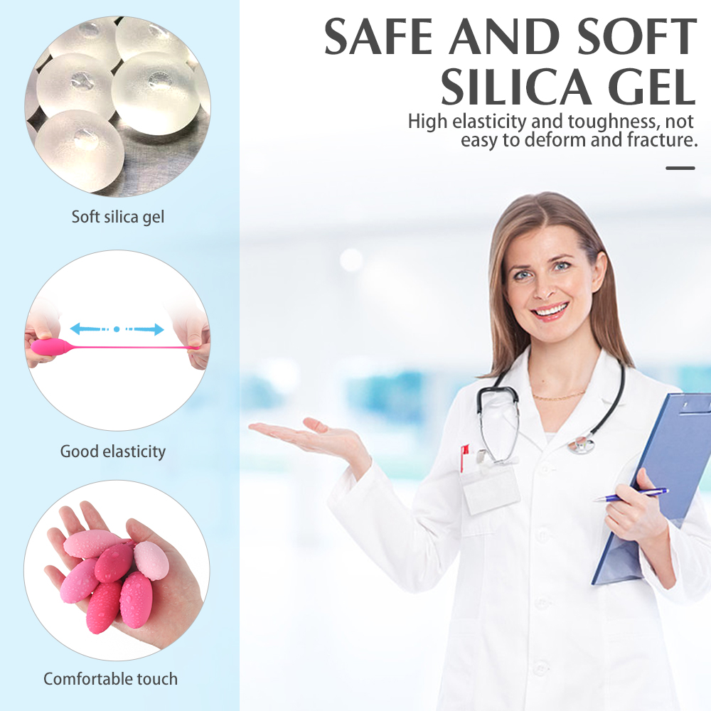Hot sale of soft silicone women postpartum pelvic floor muscle rehabilitation contractive device Kegel ball