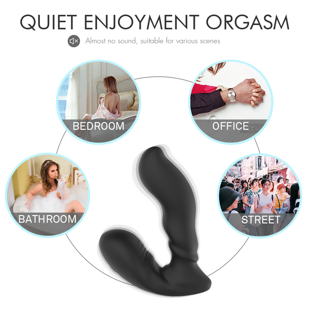 Soft Silicone Anal Butt Plug Prostate Massager Adult Gay Products Anal Plug Mini Erotic Bullet Vibrator Sex Toys for Women Men-05