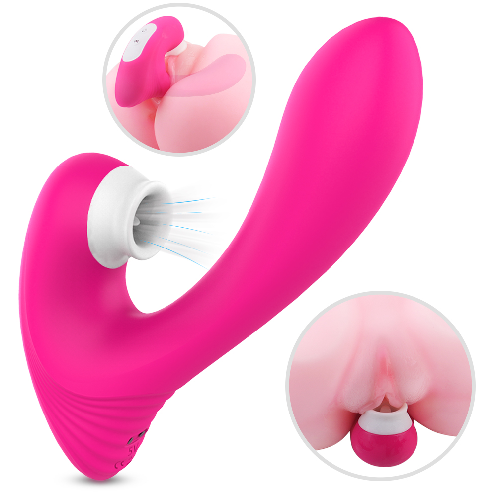 Clitoral Sucking Vibrator Waterproof Nipple Clitoris Sucking Stimulator Massager-01