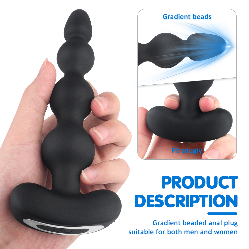 Silicone electric anal plug vibrator 【S-276】homemade anal sex toys men vibrating anal butt vagina plug women-Anal Beads-Supply of adult sex toy manufacturers vibrator for women  clitoral sucker -Shenzhen S-HANDE picture