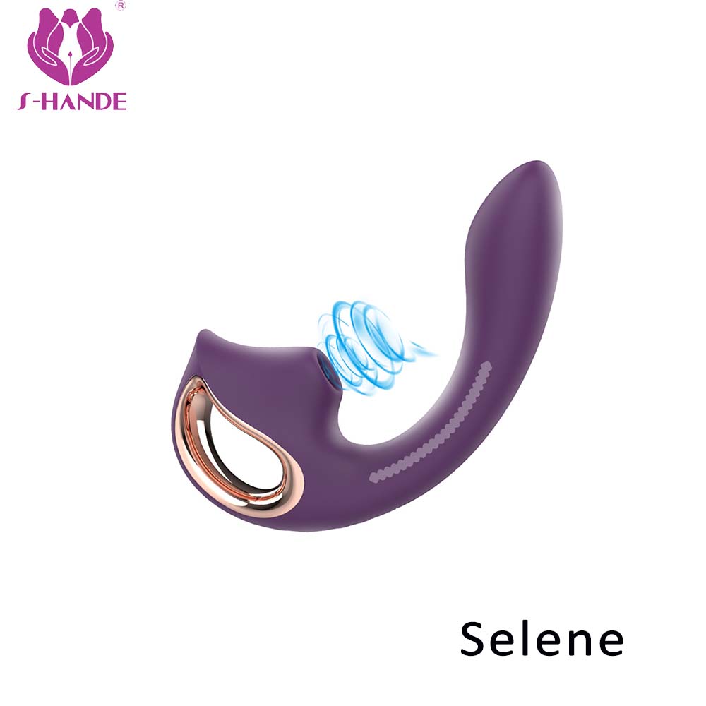 Air-Pulse Clitoris vibrator【S-434】Oral Sex Simulator Waterproof detachable Sex Toy for Women