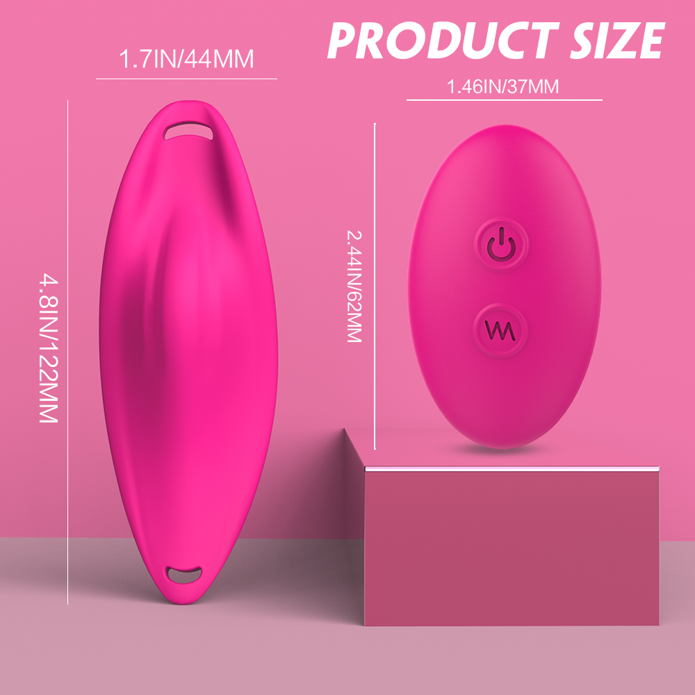 Electric mini telecontrol wireless wearable vibrator  for massaging women's clit nipple stimulator vibrating【S293-2】