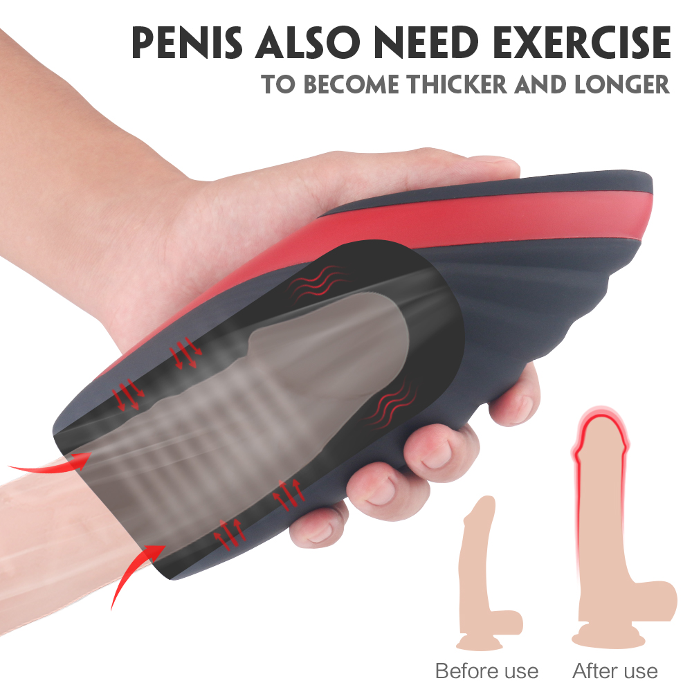 Men vibrator masturbation machine automatic penis massage sex toys masturbator for male masturbating vibrator【S209】