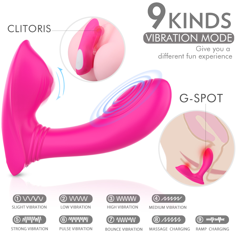 Vibration Usb Rechargeable Wearable Panties G-spot Women Vibrator Clitoris Stimulator S-hande Hot Sale 100% Waterproof Silicone【S183】