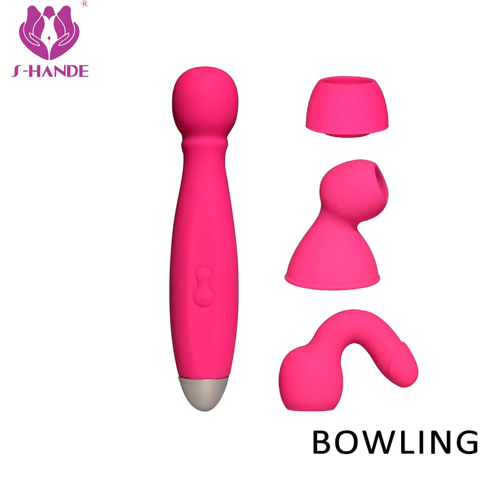 silicone pussy magic av wand massager vibrator female vagina massager vibrator sex toys for woman【S001TZ】-Wand Massager-Supply of adult sex toy manufacturers vibrator for women  clitoral sucker -Shenzhen S-HANDE photo