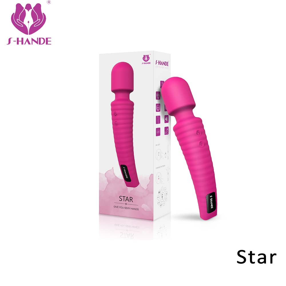 Rose purple black wand massager other massage products sex toys women vibrator sex toy for women masturbating【S042】