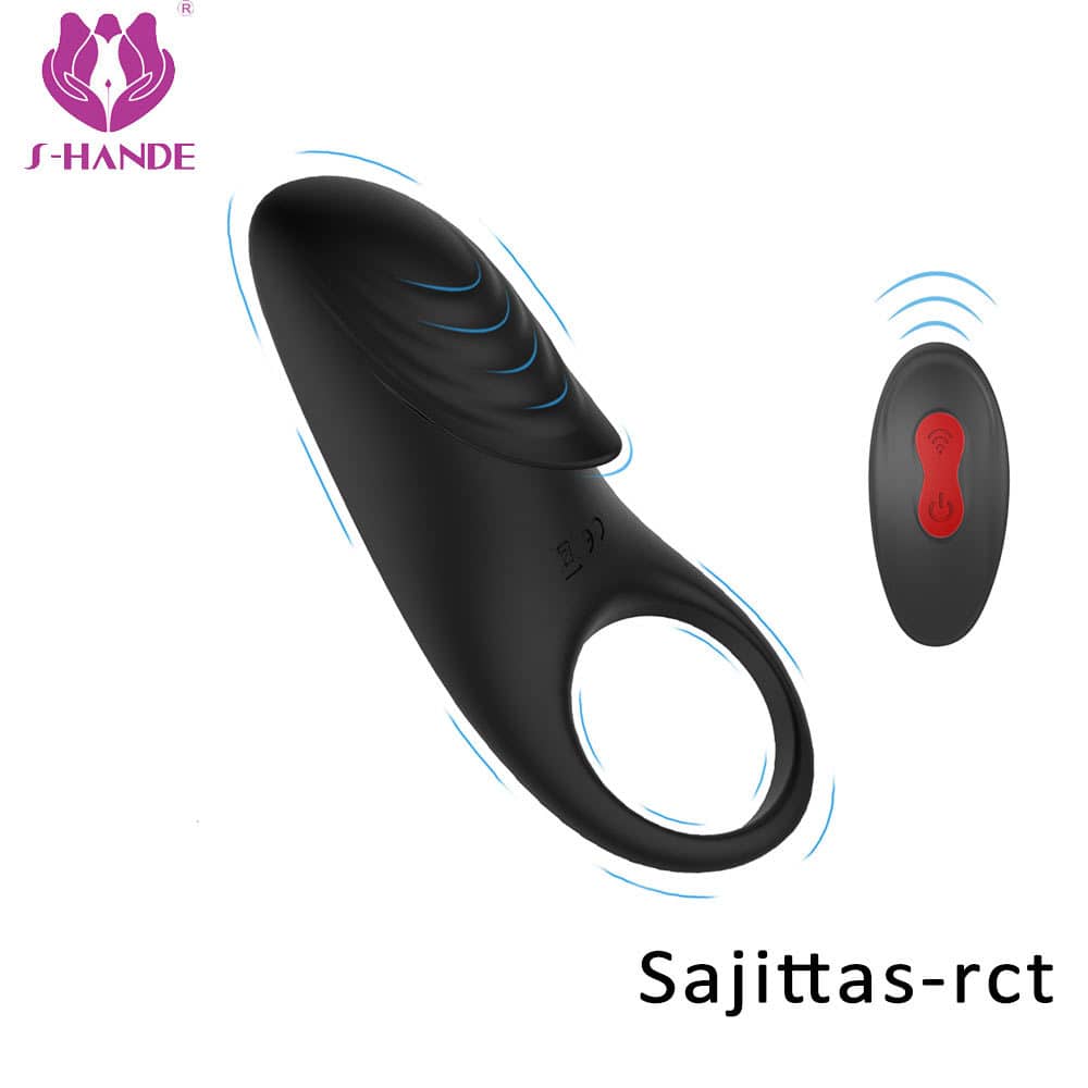 High Quality Telecontrol Vibrating 【S-150-2】Penis thin Cock Ring Delay Long Time Silicone Cockrings for men