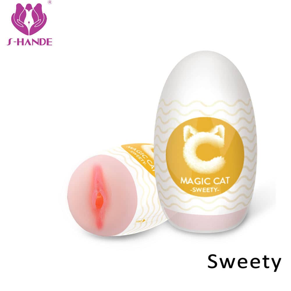 Magic Cat portable artificial vagina sex toys realistic silicone pocket pussy toy for men masturbation【S172】