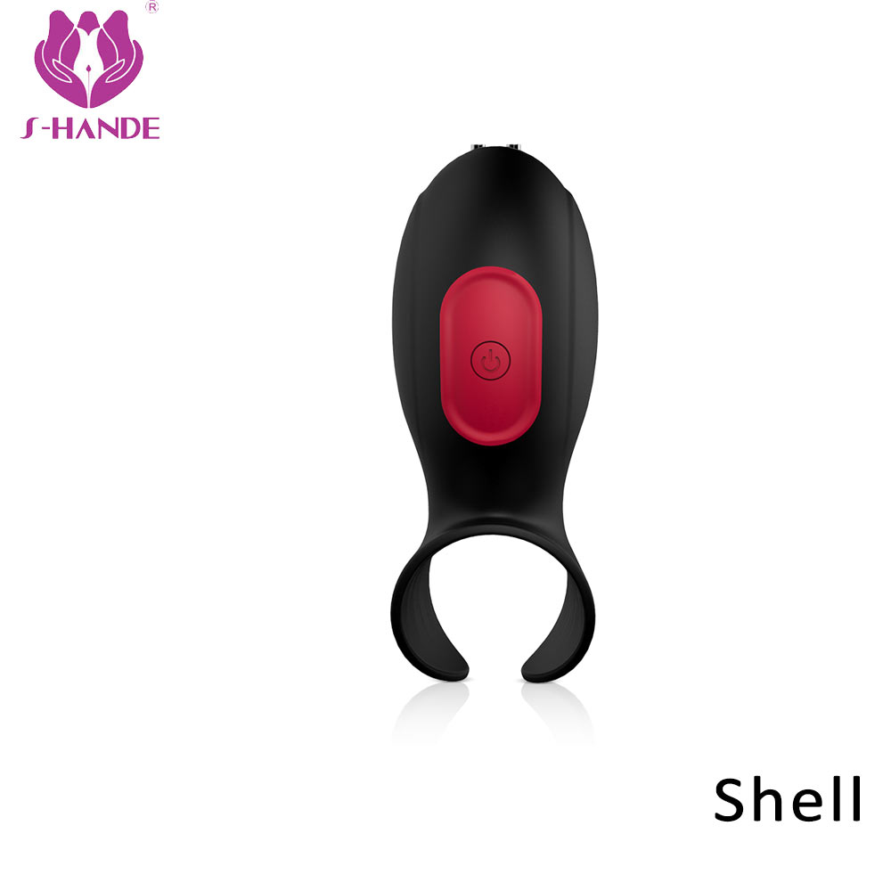 Silicone penis vibrating sleeves penis head stimulator massager vibrator sex toys for men toys sex adult【S180】