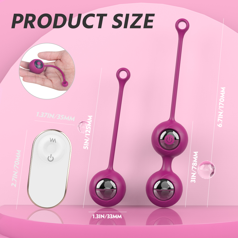 remote control vagina exercise kegel ball ben wa ball for women