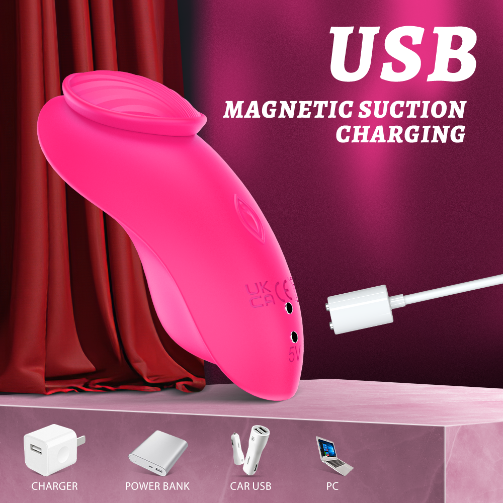 magnetic charging sex toy vibrator