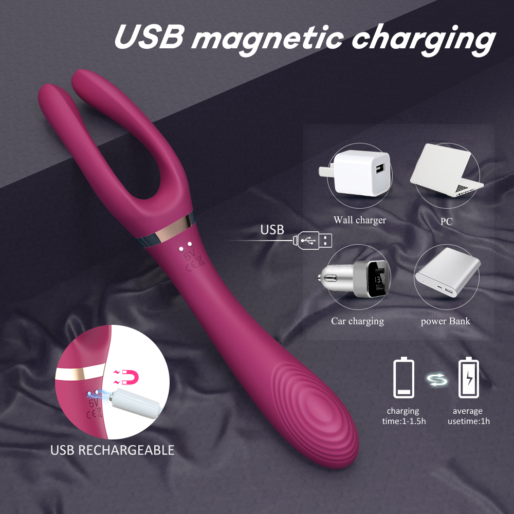 vibrator with usb magnetic charging
