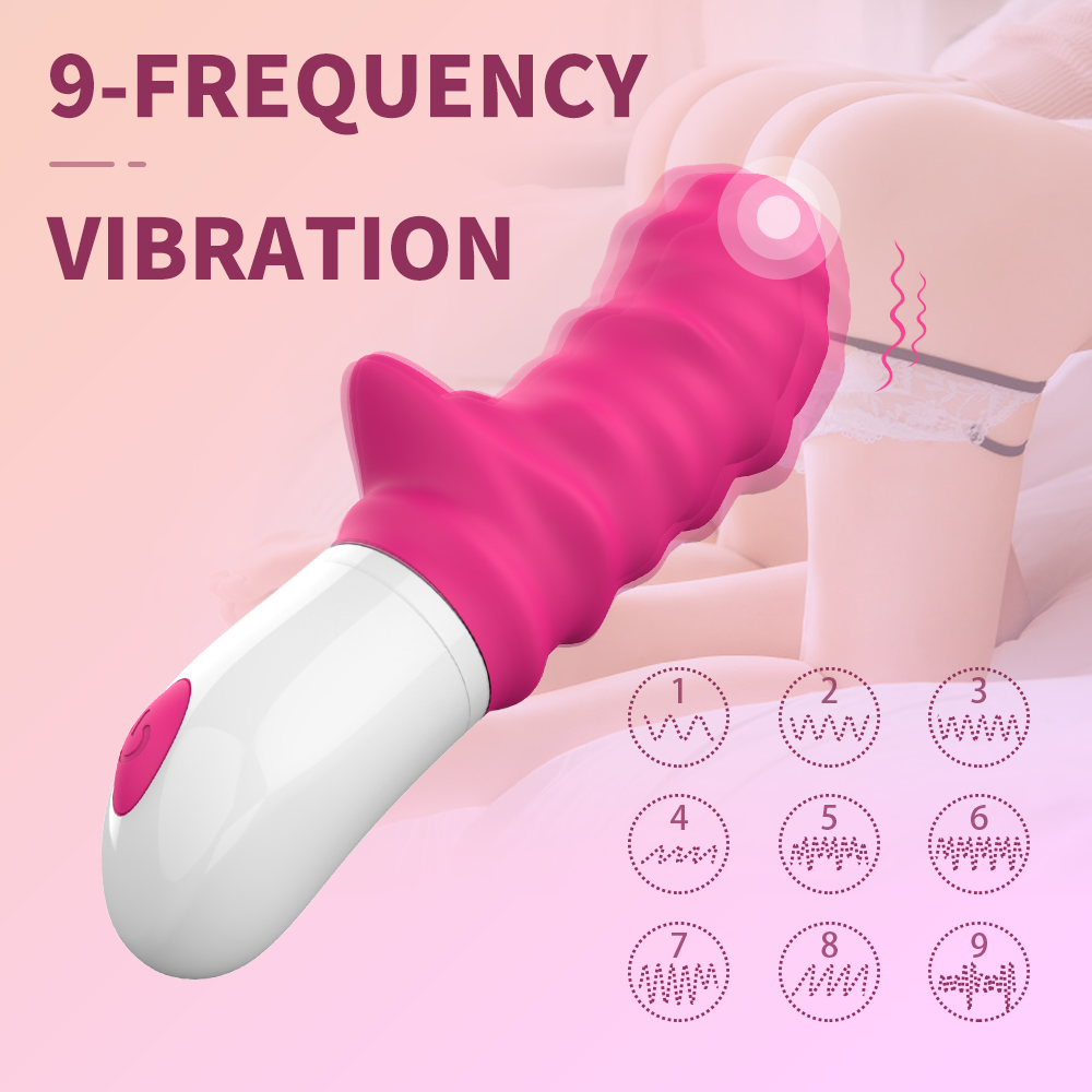 9 vibrating modes rabbit vibrator for women