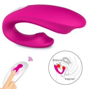 Remote Control Clitoral & G Spot Wearable Vibrator