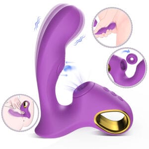 3-in-1 G-Spot Vibrator with Clit Sucking
