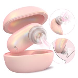 Headphone-Style Clit and Nipple Sucking Vibrator