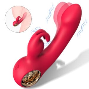 Mini Fingering Rabbit Vibrator with Finger Ring