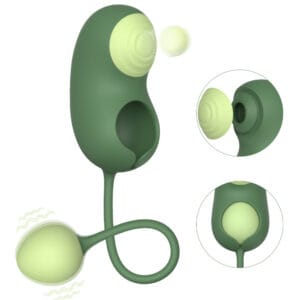 Triple Tease Bean – Flap, Suck & Egg Vibrator