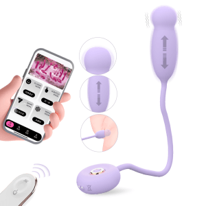 Heated Thrusting Egg – App-Controlled Pleasure for Couples