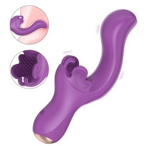 Butterfly Clitoral & G Spot Vibrator with Dual Motors