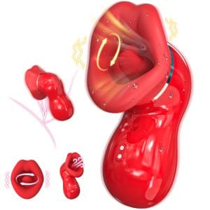 LickWave 3-in-1 Tongue Vibrator for Women