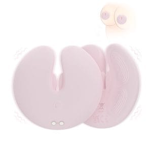 Soft Vibrating Nipple Clamps for Women Breast Play