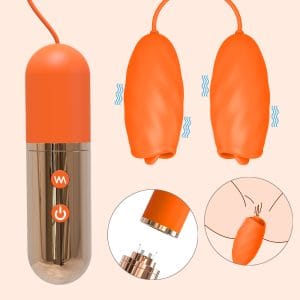LickTwins USB Rechargeable Double Silicone Vibrator